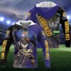 Personalized Lsu Tigers 3D All Over Print Zip Hoodie Gifts For Ncaa Fans Personalized LSU Tigers 3D All Over Print Zip Hoodie Gifts For NCAA Fans 1