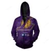 Personalized Los Angeles Lakers NFL 3D All Over Print Zip up Hoodie Option 1