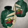 Personalized Minnesota Wild NHL For Wild Fan 3D AOP Hoodie 1