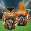 Personalized Nttt07 West Tigers 3D All Over Print Zip Hoodie Gifts For Ncaa Fans Personalized NTTT07 West Tigers 3D All Over Print Zip Hoodie Gifts For NCAA Fans 1
