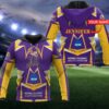 Personalized University Of LSU Tigers 3D All Over Print Zip Hoodie Gifts For NCAA Fans 1
