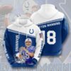 Peyton Manning Indianapolis Colts 3D All Over Print Hoodie With Zipper Peyton Manning Indianapolis Colts 3D All Over Print Hoodie with Zipper 1