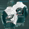 Philadelphia Eagles Hoodie 3D Logo Kelly Green White Philadelphia Eagles Gift Philadelphia Eagles Hoodie 3D Logo Kelly Green White Philadelphia Eagles Gift 0