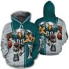 Philadelphia Eagles Hoodies Mens Mascot 3D Ultra Cool Gifts for Fans Philadelphia Eagles Hoodies Mens Mascot 3D Ultra Cool Gifts for Fans 1