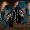 Philly Eagles Hoodie 3D Groot Hugging Logo Philadelphia Eagles Gift Philly Eagles Hoodie 3D Groot Hugging Logo Philadelphia Eagles Gift 0