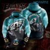 Philly Eagles Hoodie 3D Jason Michael Freddy Halloween Logo Philadelphia Eagles Gift 0