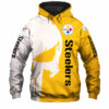 Pittsburgh Steelers Hoodies Skull Printed Gifts for Fans Pittsburgh Steelers Hoodies Skull Printed Gifts for Fans 1