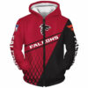 Atlanta Falcons Hoodie 3D With Hooded Gifts for Fans Pittsburgh Steelers Military Hoodie 3D With Hooded Gifts for Fans 1