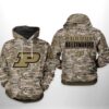 Purdue Boilermakers Ncaa Camo Veteran 3D All Over Print Hoodie, Zip-Up Hoodie Purdue Boilermakers NCAA Camo Veteran 3D All Over Print Hoodie Zip up Hoodie 1