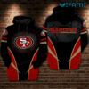 San Francisco 49ers Hoodie 3D Broken Effect 49ers Gift 0