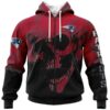 San Francisco 49ers Skull Hoodies Custom Name Number Gifts for Fans 1