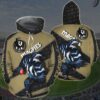 Show Your Devotion to the Collingwood Football Club with Our 3D All Over Print Hoodie Available in Zip Up or Pullover 1