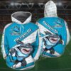 Show Your Support For The Cronulla Sutherland Sharks With Our Personalized 3D Mascot Hoodie Zip Up Or Pullover, All Over Print Show Your Support for the Cronulla Sutherland Sharks with Our Personalized 3D Mascot Hoodie Zip Up or Pullover All Over Print 1