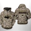 Southern Miss Golden Eagles NCAA Camo Veteran 3D All Over Print Hoodie Zip up Hoodie 1
