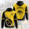 Sports American NCAA Iowa Hawkeyes 3D All Over Print Hoodie Zip Hoodie 1