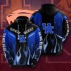 Sports American NCAA Kentucky Wildcats 3D All Over Print Hoodie Zip up Hoodie 1