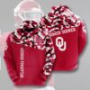 Sports American NCAA Oklahoma Sooners 3D All Over Print Hoodie Zip up Hoodie 1