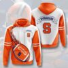 Sports American NCAA Syracuse Orange 3D All Over Print Hoodie Zip up Hoodie 1