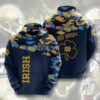 Sports Ncaa Notre Dame Fighting Irish 3D All Over Print Hoodie Zip up Hoodie 1