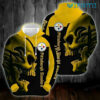 Steelers Hoodie 3D Skull Open Mouth Pittsburgh Steelers Gift Steelers Hoodie 3D Skull Open Mouth Pittsburgh Steelers Gift 0