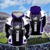 Tcu Horned Frogs Ncaa 3D All Over Print Hoodie Zip up Hoodie 1