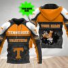 Tennessee Volunteers NCAA Personalized Unisex 3D All Over Print Hoodie Zip Up Hoodie 1