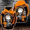 Tennessee Volunteers Skull Unisex 3D All Over Print Hoodie NCAA Zip Up Hoodie 1