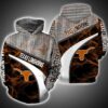 Texas Longhorns Armor 3D All Over Print Zip Hoodie Gifts For NCAA Fans 1