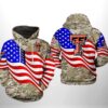 Texas Tech Red Raiders NCAA US Flag Camo Veteran 3D All Over Print Hoodie Zip up Hoodie 1