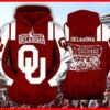 Theres Only One Oklahoma Sooners Ncaa 3D All Over Print Hoodie Zip up Hoodie 1