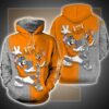 Tom And Jerry Tennessee Volunteers Unisex 3D All Over Print Hoodie NCAA Zip Up Hoodie 1