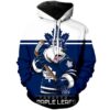 Toronto Maple Leafs Hoodies Mascot 3D Printed Gifts for Fans Toronto Maple Leafs Hoodies Mascot 3D Printed Gifts for Fans 1