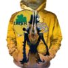 Trick or Treat Notre Dame Fighting Irish 3D All Over Print Zip Hoodie Gifts For NCAA Fans 1