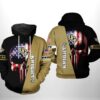 Ucf Knights Ncaa Us Flag Skull 3D All Over Print Hoodie, Zip-Up Hoodie UCF Knights NCAA US Flag Skull 3D All Over Print Hoodie Zip up Hoodie 1