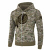 Washington Redskins Camo Hoodie 3D Printed Pullover Zip Up Hoodies Gifts for Fans 1
