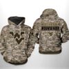 West Virginia Mountaineer Ncaa Camo Veteran 3D All Over Print Hoodie, Zip-Up Hoodie West Virginia Mountaineer NCAA Camo Veteran 3D All Over Print Hoodie Zip up Hoodie 1